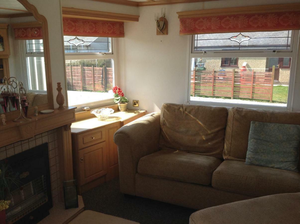 Criw Bach Static Caravan Leilighet Bryncroes Eksteriør bilde